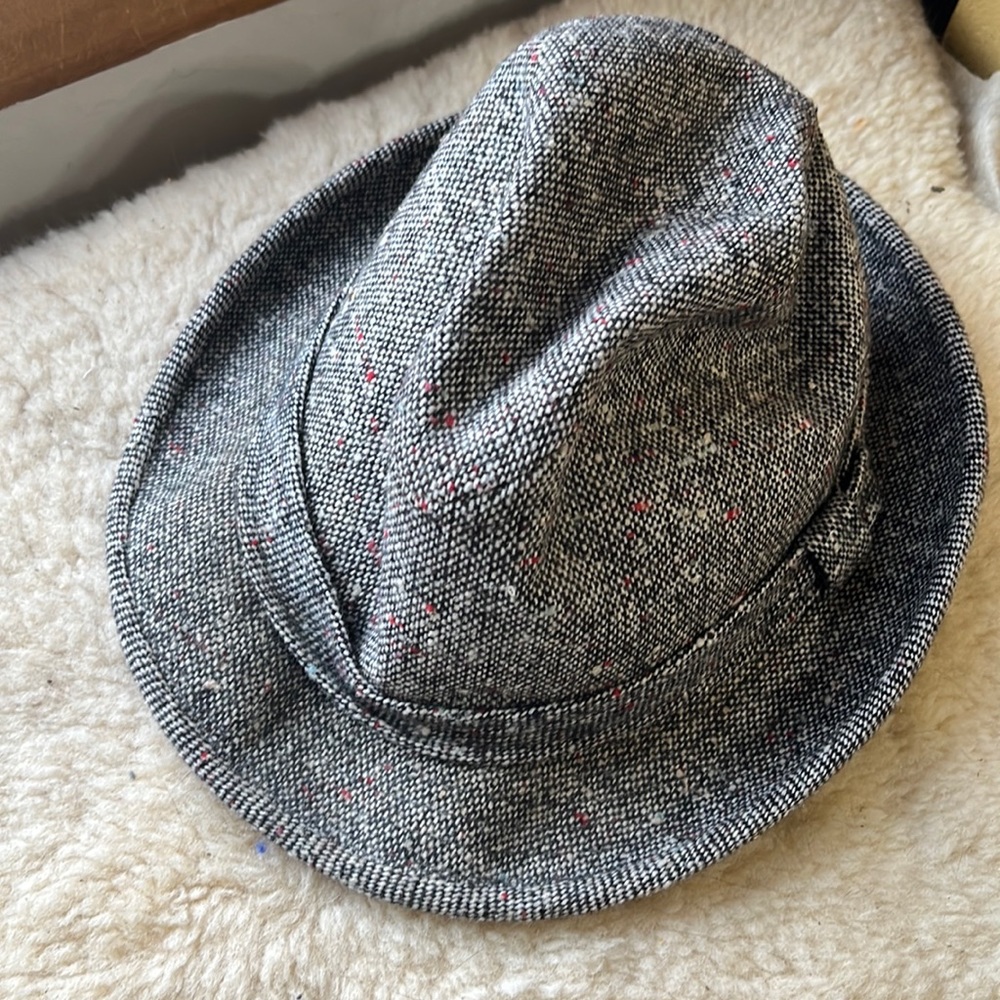 Vintage tweed hat